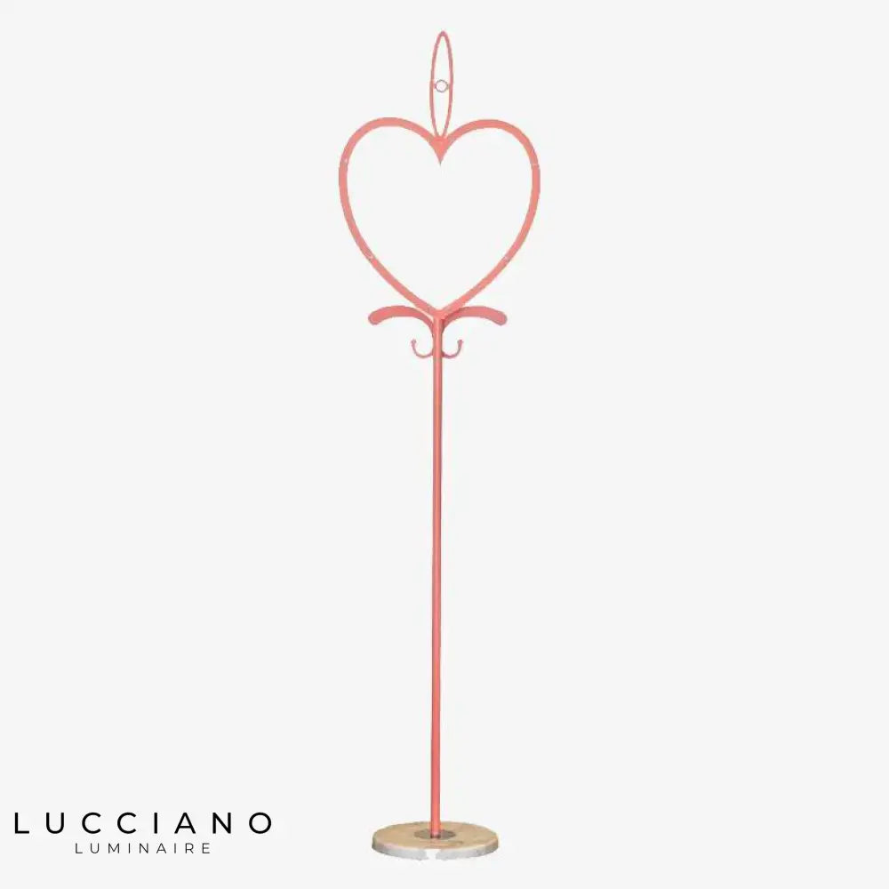 Lampadaire Coeur Rose Cadeau Luminaire Chambre