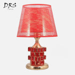 Lampadaire Cristaux Rubiks Chevet Rouge Luminaire Chambre