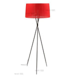 Lampadaire Croisé Tissu Rouge Nordic Luminaire Chambre