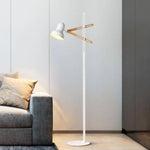 Lampadaire Design Ajustable Bois Épingles Luminaire Chambre