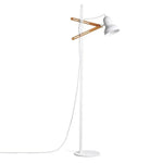 Lampadaire Design Ajustable Bois Épingles Luminaire Chambre