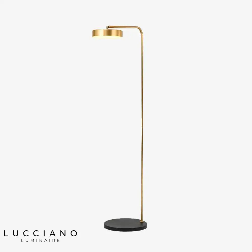 Lampadaire Design Doré Arrondi Luminaire Chambre