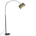 Lampadaire Design Tissu Suspendu Noir (B) Luminaire Chambre