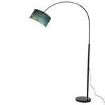 Lampadaire Design Tissu Suspendu Noir (D) Luminaire Chambre