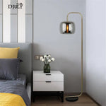 Lampadaire Design Verre Fumé Stone Luminaire Chambre