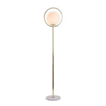 Lampadaire Doré Led Avec Boule Verre Luminaire Chambre