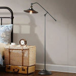 Lampadaire En Fer Ajustable Rustique Luminaire Chambre