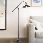 Lampadaire En Fer Ajustable Rustique Luminaire Chambre