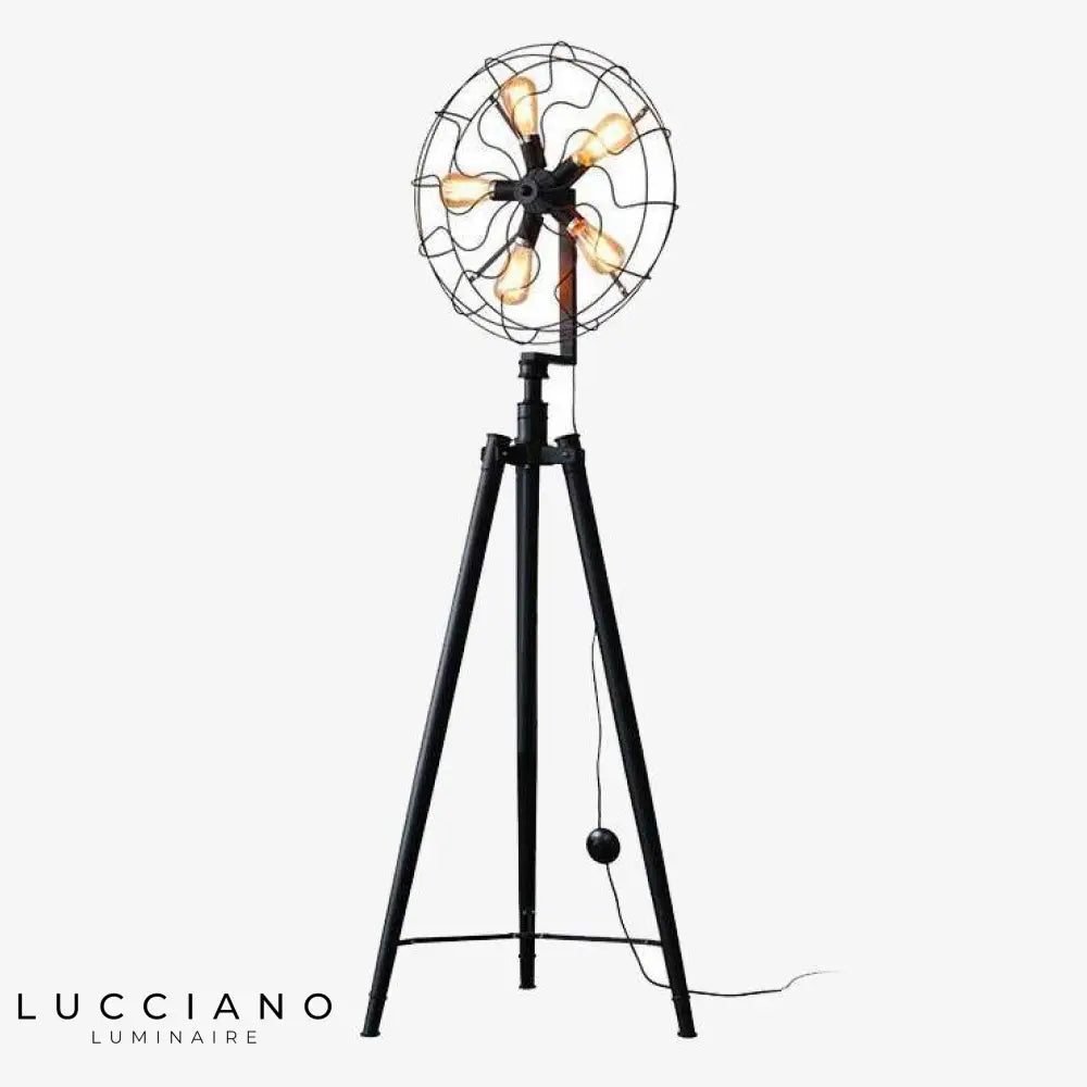 Lampadaire Industriel Tripode 5 Lampes Luminaire Chambre