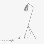 Lampadaire Led Design Trépied Blanc Luminaire Chambre