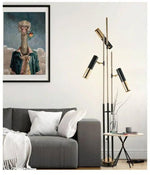 Lampadaire Led Design Trépied Orientable Luminaire Chambre