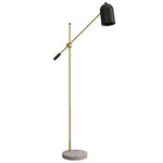 Lampadaire Led Doré Ajustable Marbré Luminaire Chambre