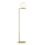 Lampadaire Led Doré Avec Sphère Verre Luminaire Chambre