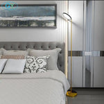 Lampadaire Led Doré Design Fin Luminaire Chambre