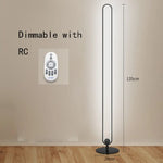 Lampadaire Led Industriel Minimaliste Hevenly A - Dimmable Luminaire Chambre