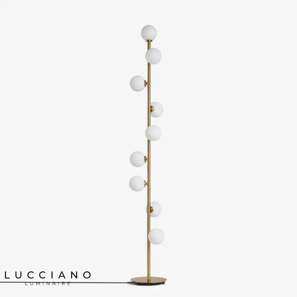 Lampadaire Led Moderne À Sphères De Verre Luminaire Chambre