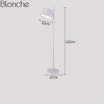 Lampadaire Led Moderne Coloré Design Blanc Luminaire Chambre