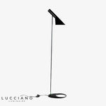 Lampadaire Led Moderne (Noir Ou Blanc) Noir Luminaire Chambre