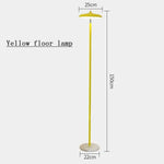 Lampadaire Led Moderne Tall Couleur Jaune Luminaire Chambre