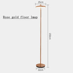 Lampadaire Led Moderne Tall Couleur Rose Gold Luminaire Chambre