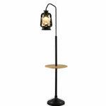 Lampadaire Led Rétro Avec Table Vintage Luminaire Chambre