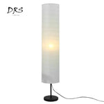 Lampadaire Moderne Abat-Jour Papier Cilindre Luminaire Chambre