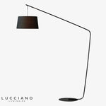 Lampadaire Noir Design Tissu Creative Luminaire Chambre