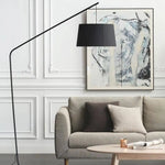 Lampadaire Noir Design Tissu Creative Luminaire Chambre