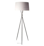 Lampadaire Pieds Croisés Tissu Blanc Nordic Luminaire Chambre