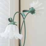 Lampadaire Style Vintage Fleur Verre Applique Murale Chambre
