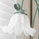 Lampadaire Style Vintage Fleur Verre Applique Murale Chambre