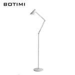 Lampadaire Sur Pied Orientable Botimi Blanc Luminaire Chambre