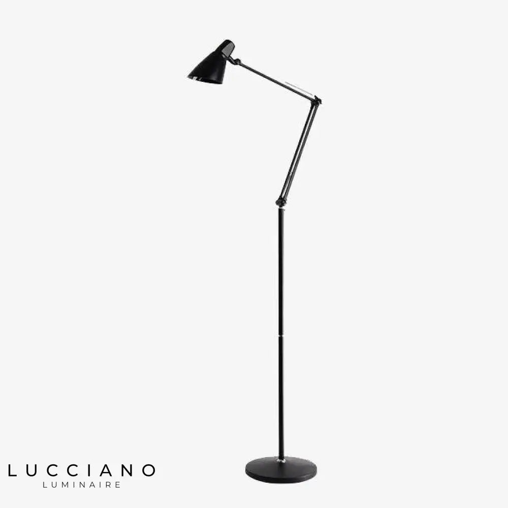 Lampadaire Sur Pied Orientable Botimi Noir Luminaire Chambre