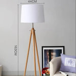 Lampadaire Tripode Moderne En Tissu Luminaire Chambre