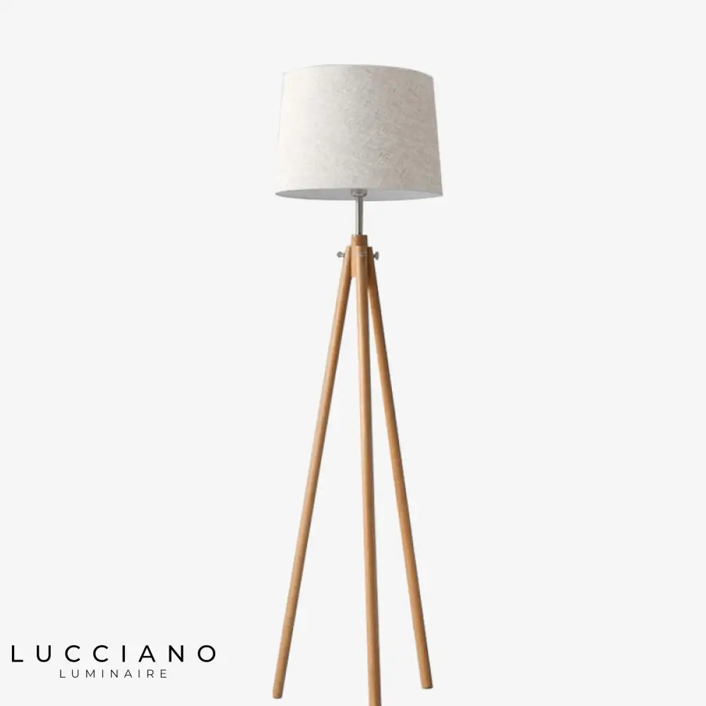 Lampadaire Tripode Moderne En Tissu Luminaire Chambre