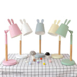 Lampe À Oreilles De Lapin Colorée Luminaire Chambre