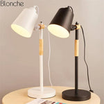 Lampe À Poser Led En Bois Ajustable Luminaire Chambre