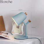 Lampe Branch Design Bureau Chevet Bleu Luminaire Chambre