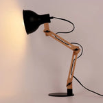 Lampe Bureau Bois Articulée Vaz Luminaire Chambre