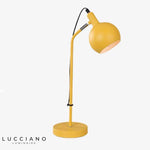 Lampe Bureau Design Boule Candy Jaune Luminaire Chambre