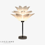 Lampe Bureau Led Fleur Lotus Ouvert Luminaire Chambre