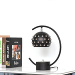 Lampe Bureau Métal Abat-Jour Disco Luminaire Chambre