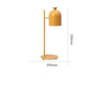 Lampe Bureau Métal Coloré Verne Jaune Luminaire Chambre