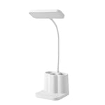 Lampe de bureau Blanche Liseuse Multifonction