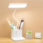 Lampe de bureau Blanche Liseuse Multifonction