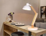 Lampe De Bureau Bois Ajustable Manu Luminaire Chambre