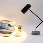 Lampe De Bureau Led Noire Industrielle Luminaire Chambre