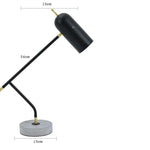 Lampe De Bureau Led Noire Industrielle Luminaire Chambre