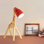 Lampe De Bureau Led Style Girafe Rouge Luminaire Chambre