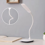 Lampe de bureau Tactile Blanche Ajustable pour Lecture